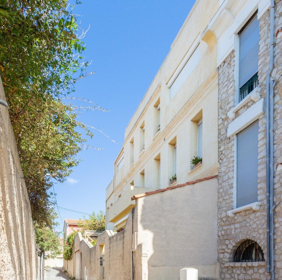 Façade du 3 rue Homère, appartement meublé à louer à Malmousque, Marseille 7ᵉ
